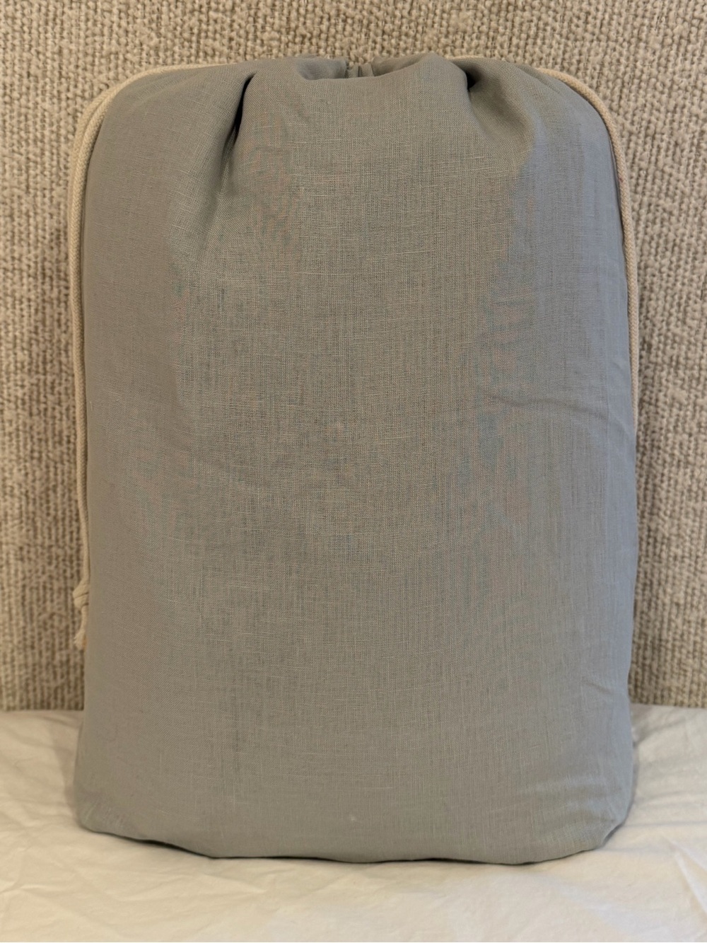 Quince European Linen Duvet Cover Set King/Cal King Mist - Picture 5 of 12